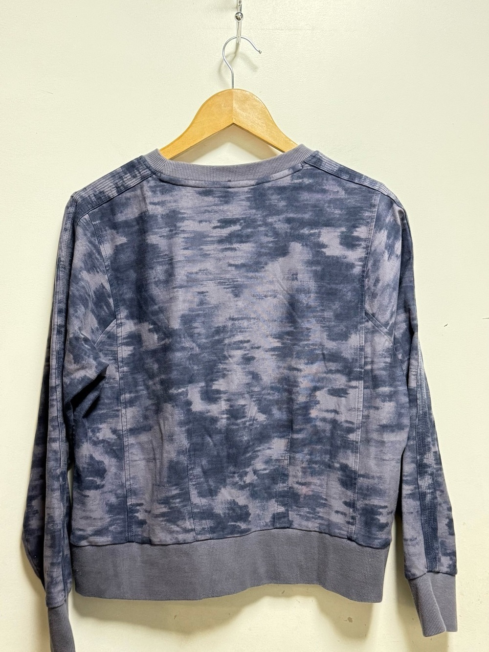 Athleta Blue Tie-Dye Crewneck Sweater - Picture 2 of 5